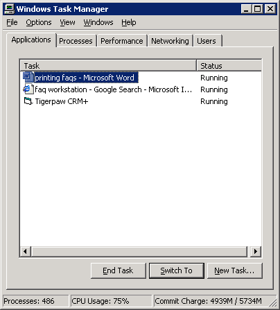 Taskmanager